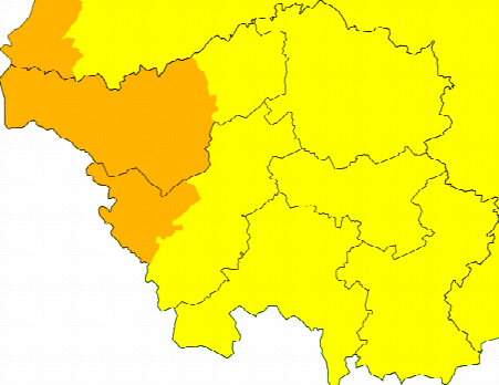 Aktuelle Unwetterwarnungen Saarland